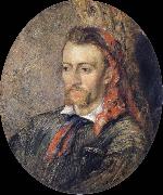 Camille Pissarro Portrait of Eugene Murer painting